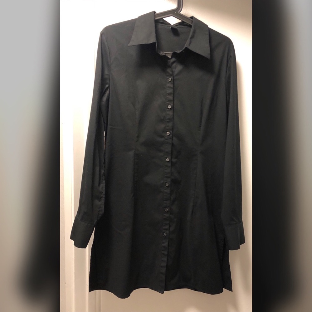 Express Design Studio Black Shirt Dress